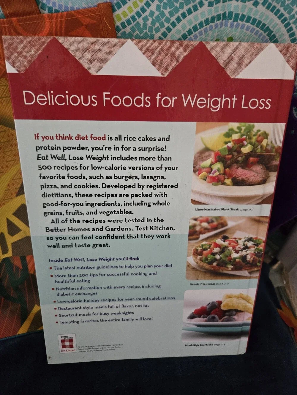 4/$15 Better Homes & Gardens Eat Well Lose Weight Cookbook 500+ Healthy